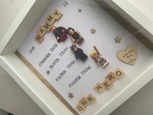 Women’s Superhero Lego Frame
