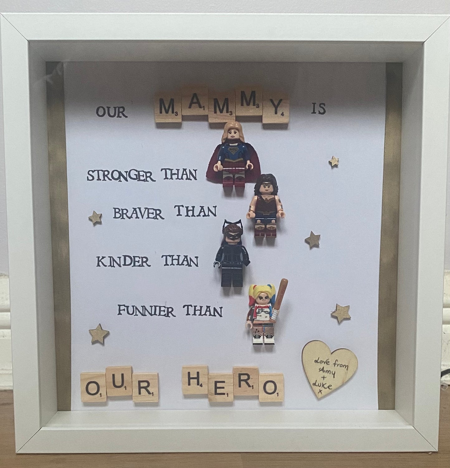 Women’s Superhero Lego Frame