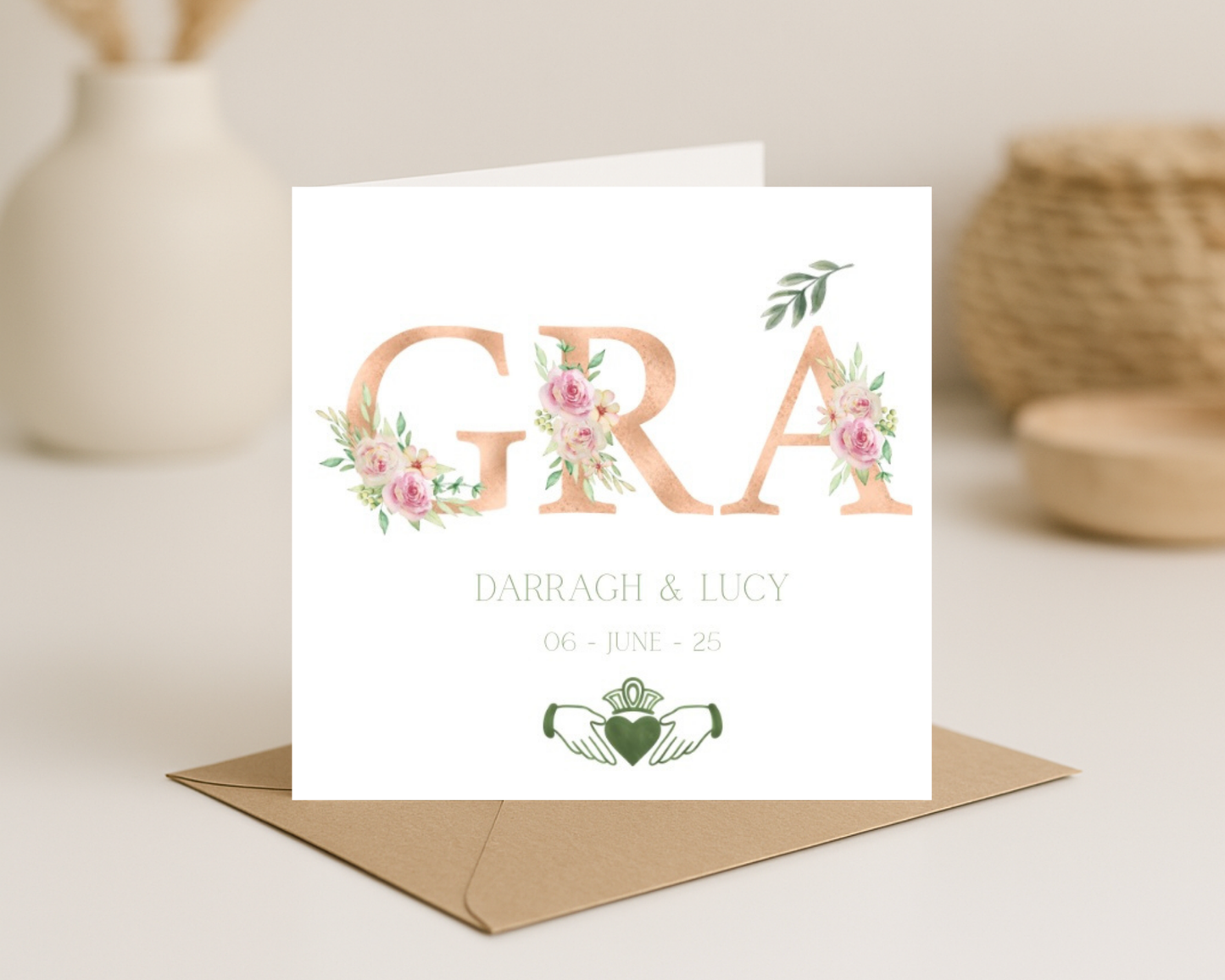 Grá Couple Card