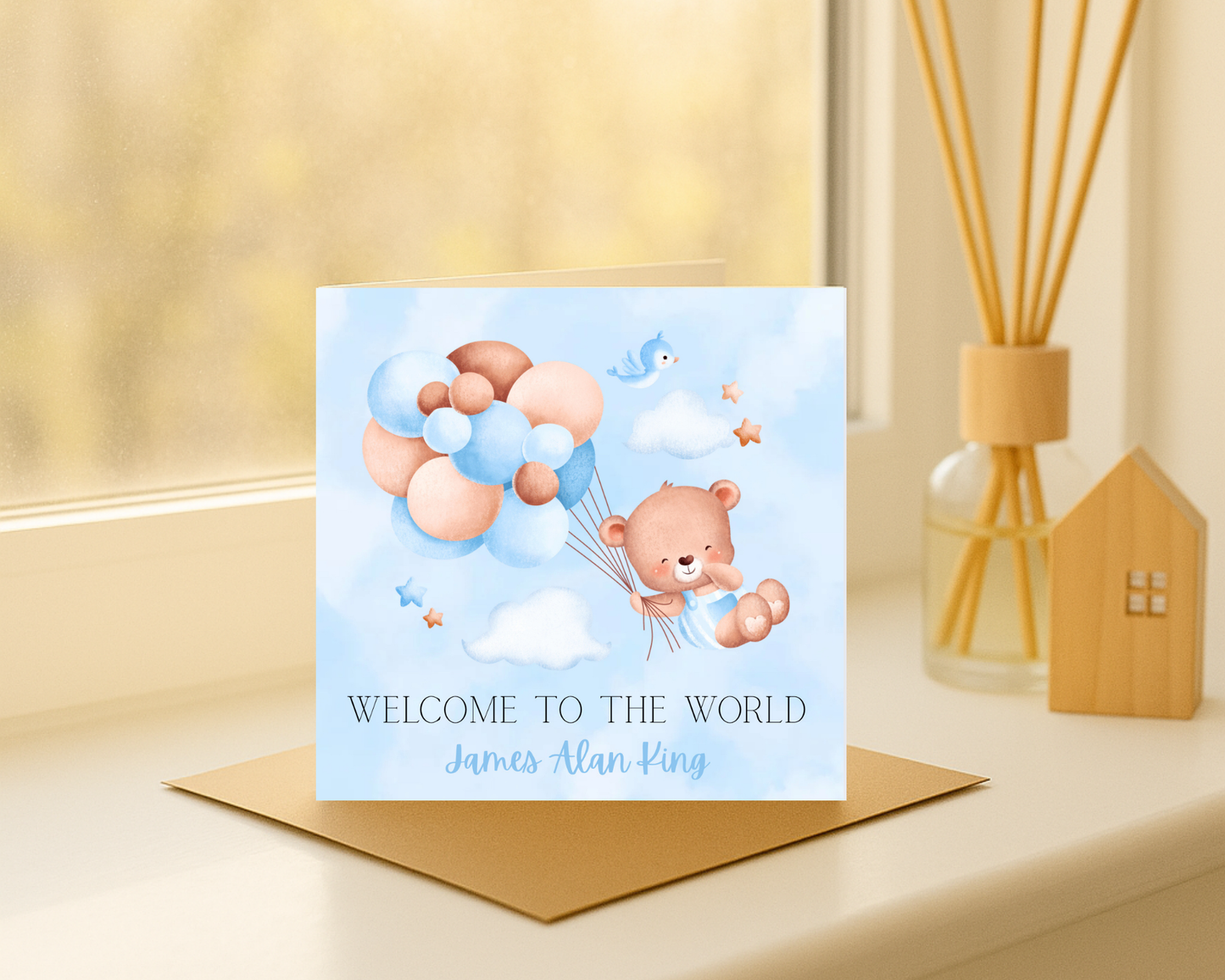 Welcome to the world Baby Card
