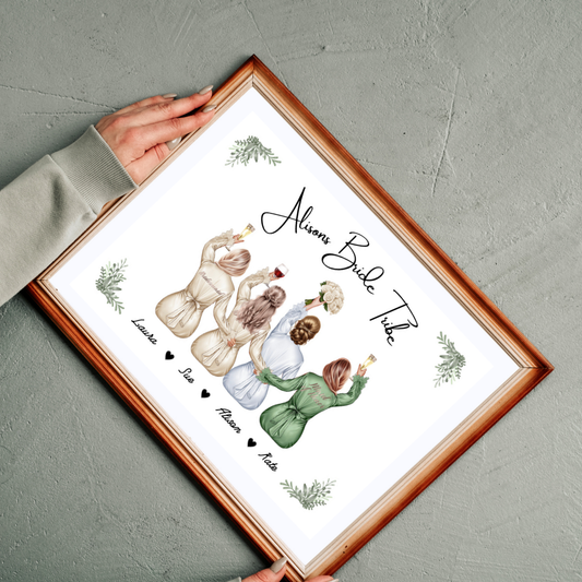 Bridal Party Framed Print