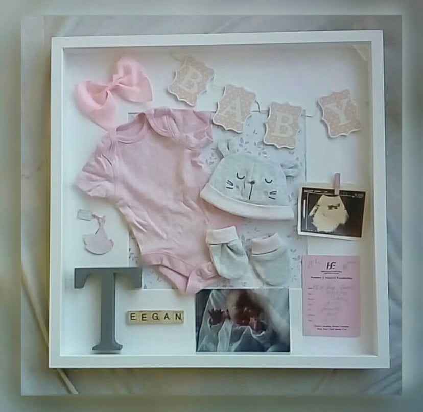 Large Baby Keepsake Frame