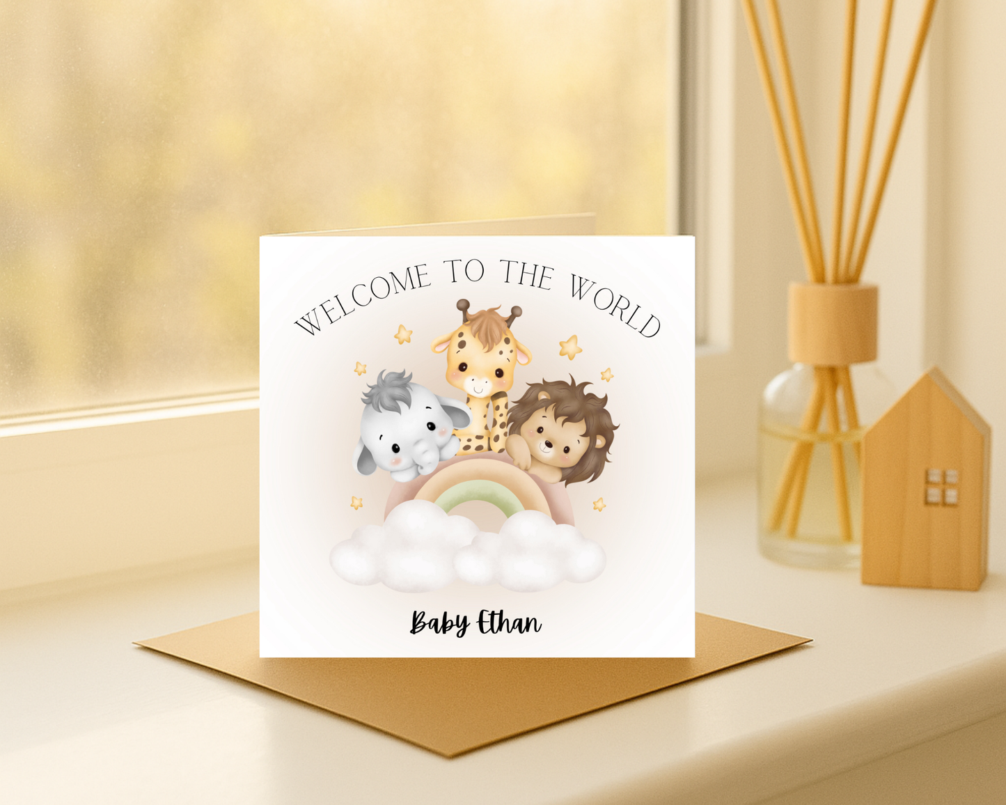 Welcome to the world Baby Card