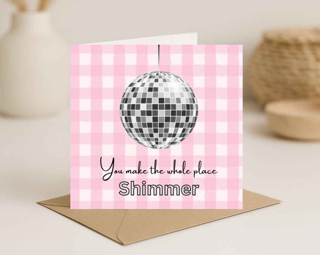 Taylor Swift inspired card