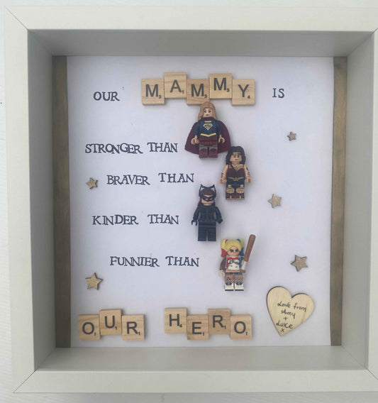 Women’s Superhero Lego Frame