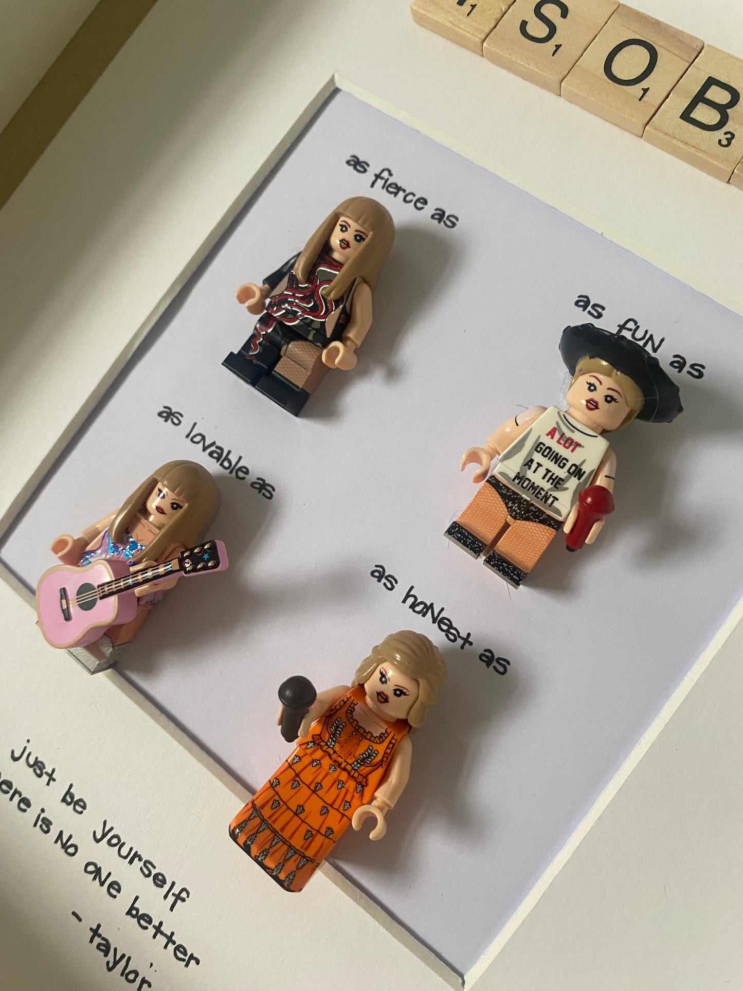 Taylor Swift Lego Frame