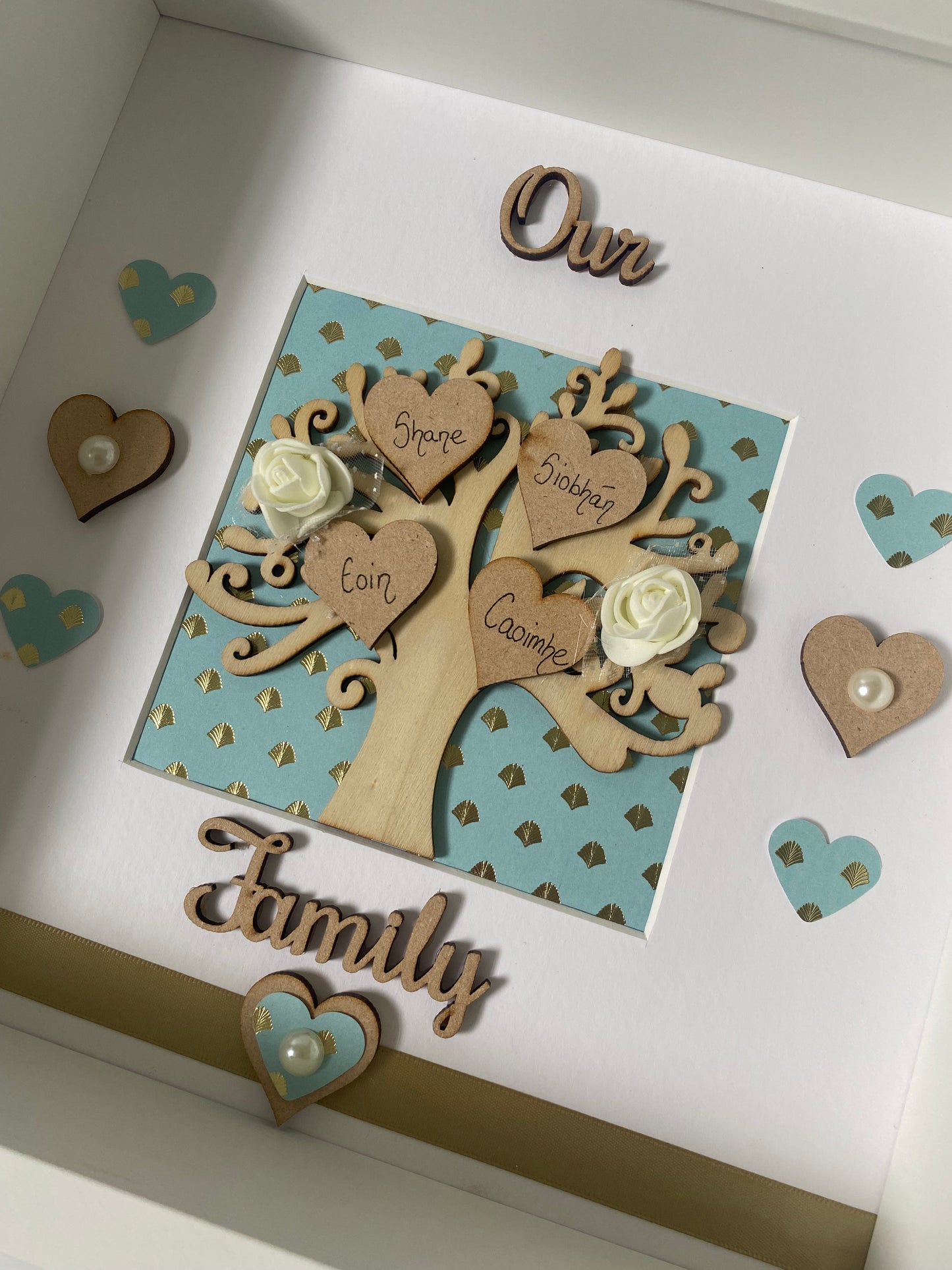 Our Family Tree Frame-With lettering