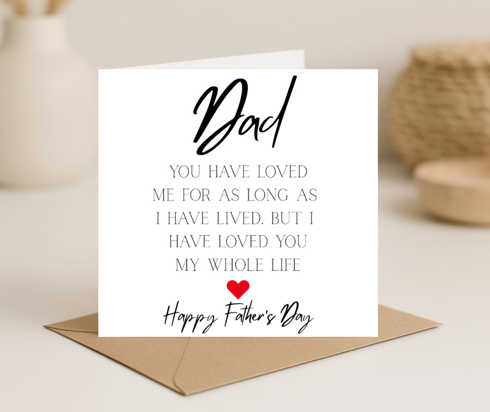 Fathers Day Card