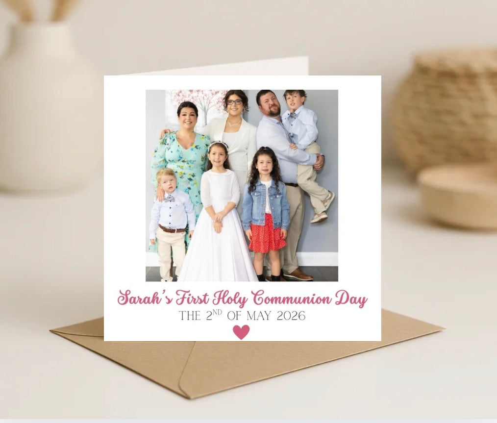 Any Occasion Card-With Photo & Text