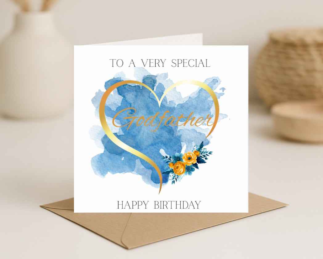 Godfather Birthday Card