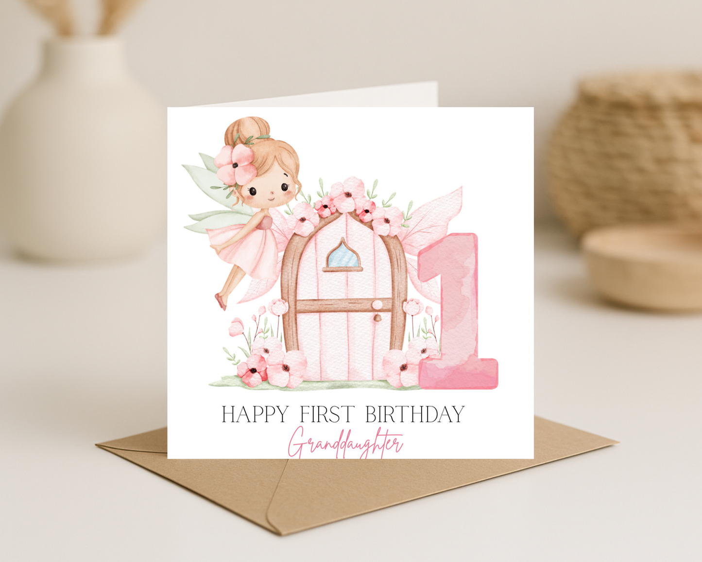 Fairy Theme Birthday Card