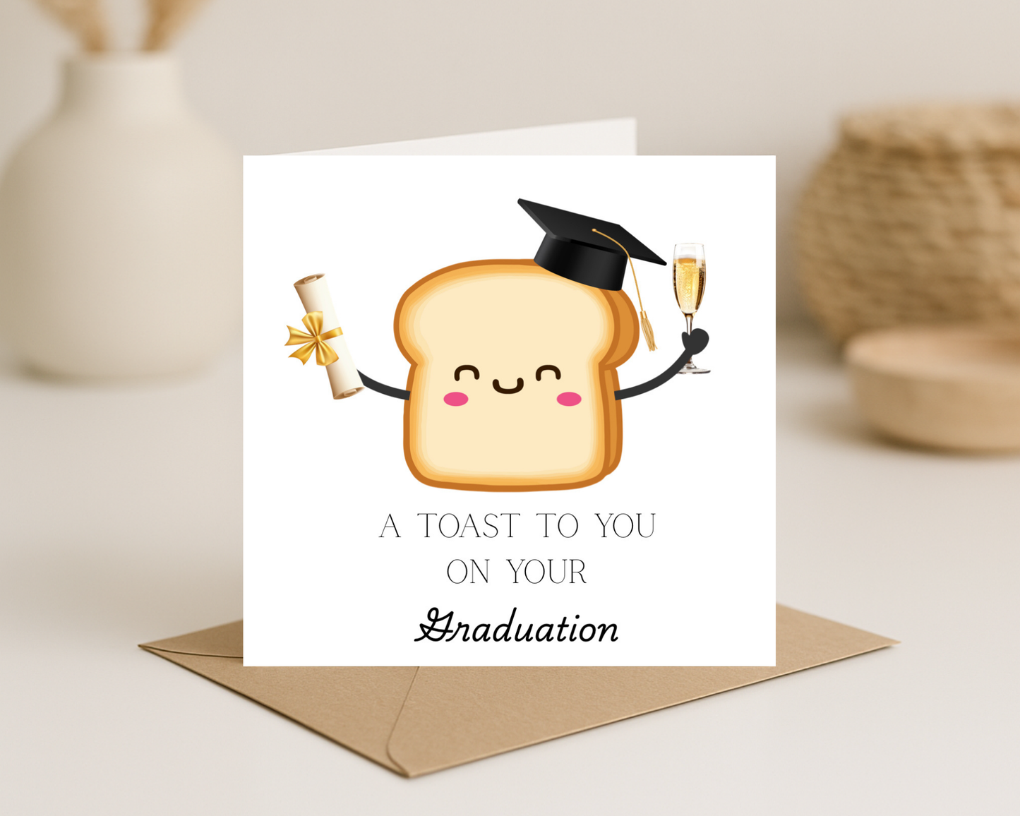 Graduation Toast Card