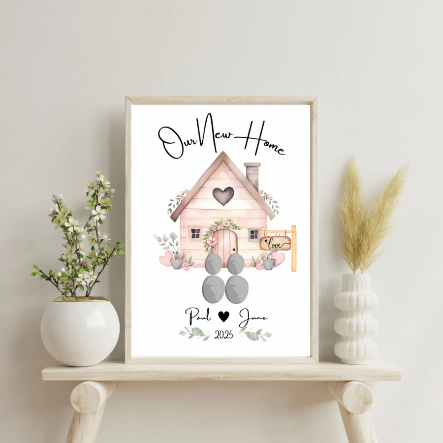 New Home Framed Print