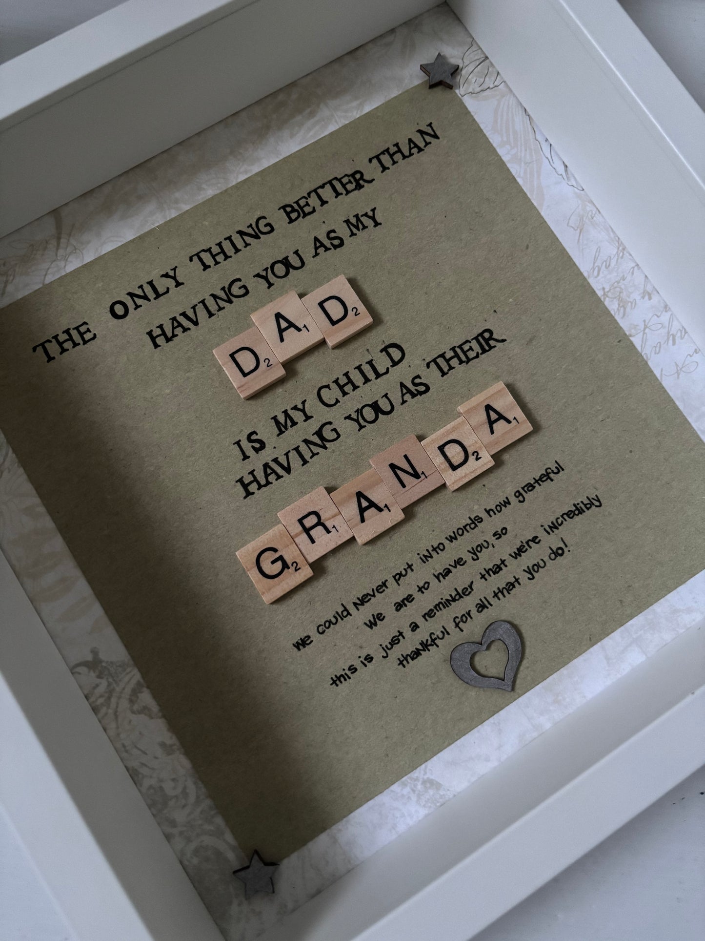 Dad-grandad frame/Partner-Dad Frame