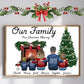 Family Christmas Framed Print