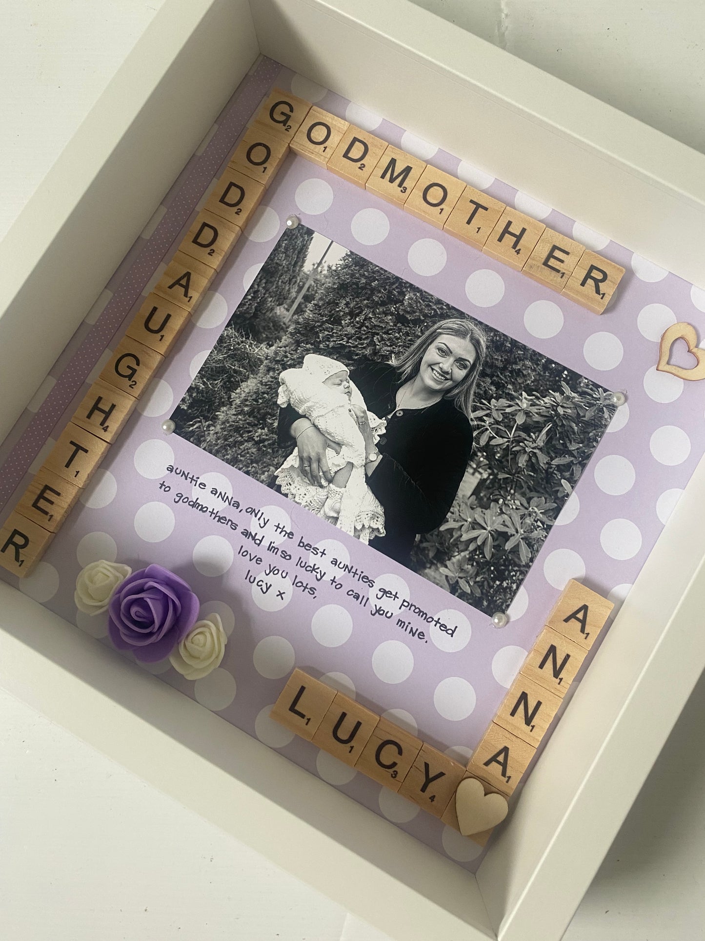 Godmother/Godfather Frame-With Photograph & Short Poem