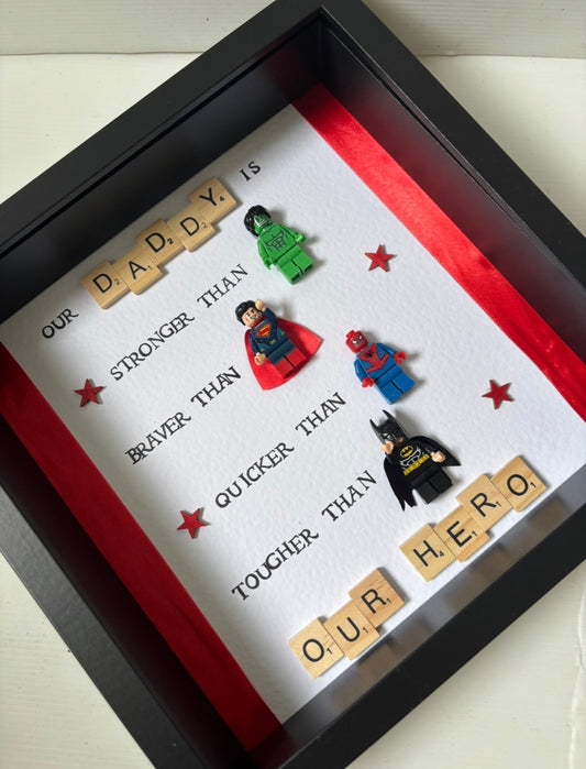 Lego Superhero Frame-dad/grandad