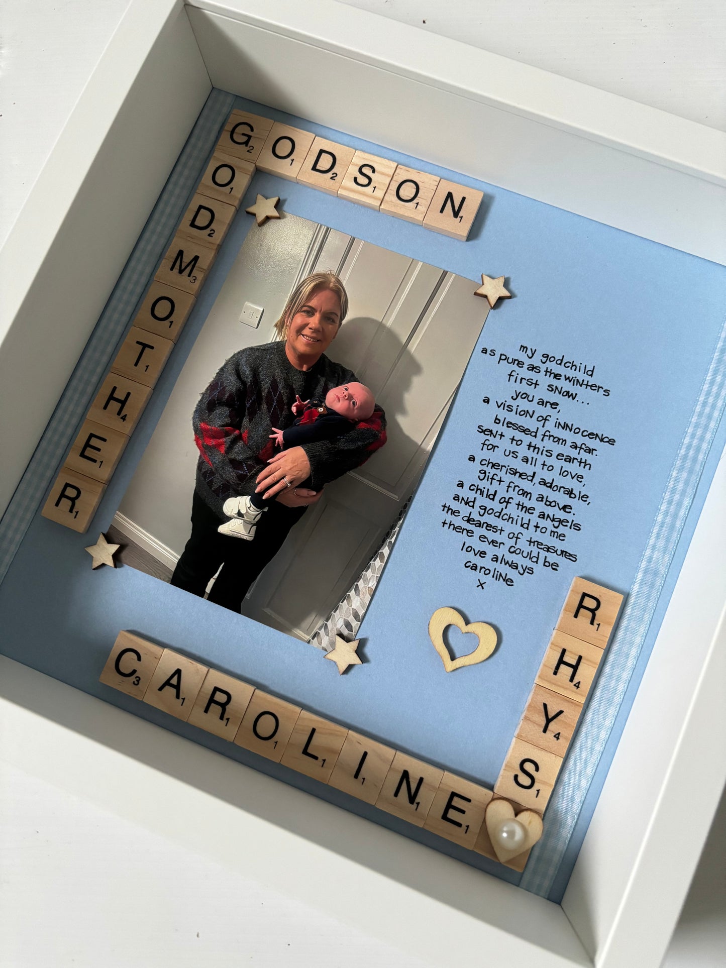 Godmother/Godfather Frame-With Photograph & Short Poem