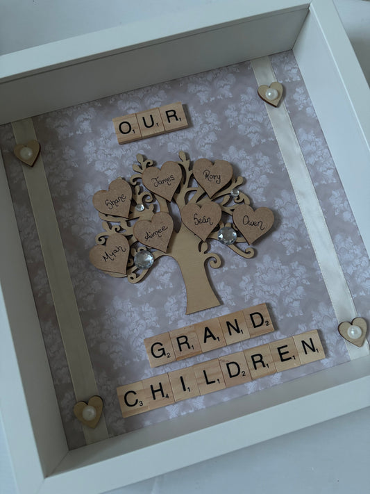 Grandchildren Family Tree Frame