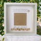 personalised will you be my bridesmaid frame with space for a photo. A unique Bridesmaid proposal gift they can cherish forever. Handmade in Ireland 