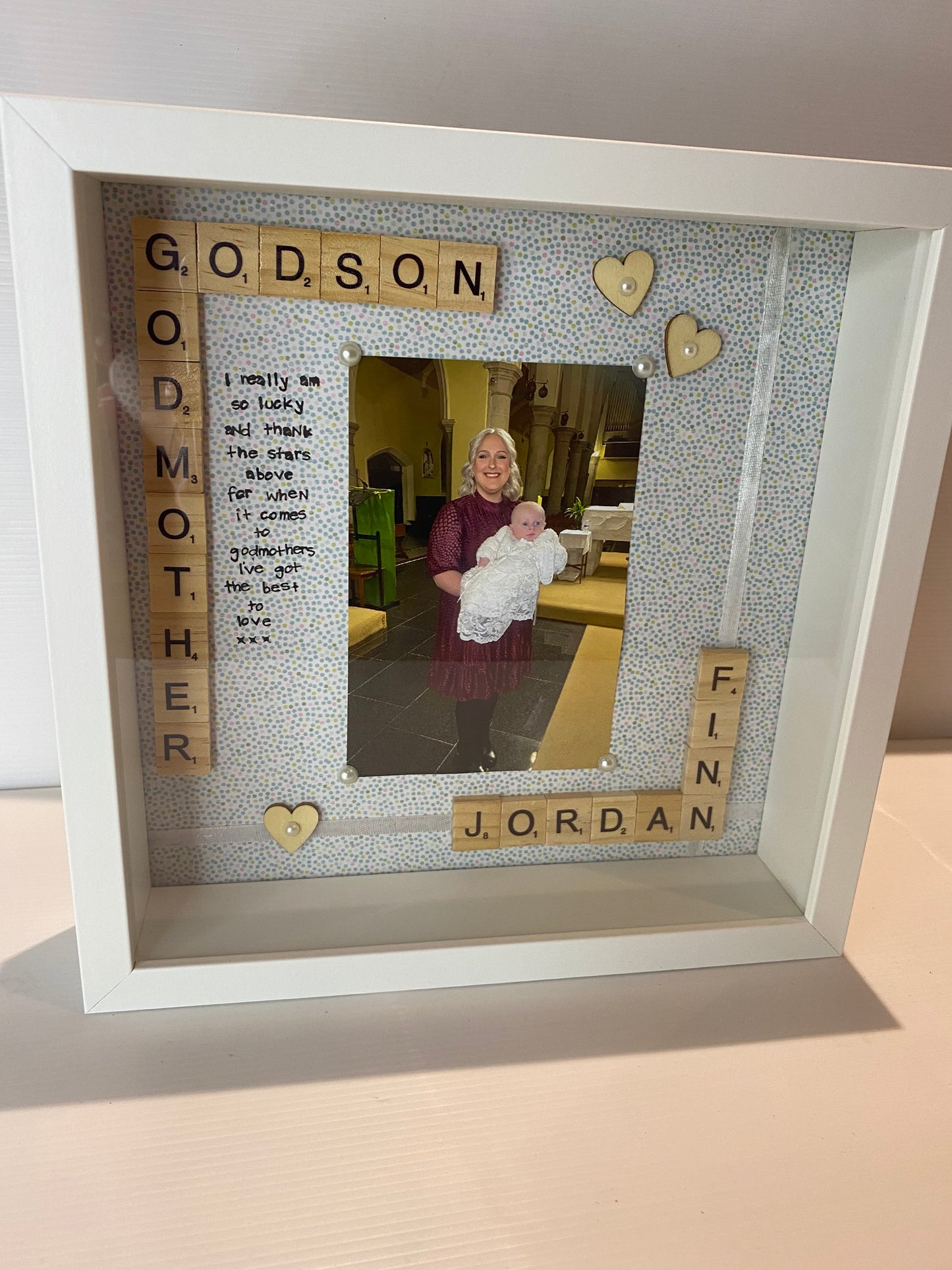 Godmother/Godfather Frame-With Photograph & Short Poem