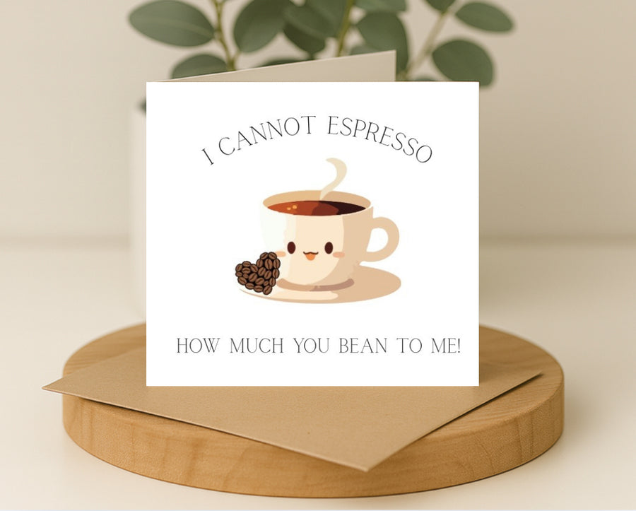 Espresso Card