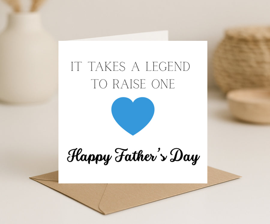 Legend Fathers Day Card