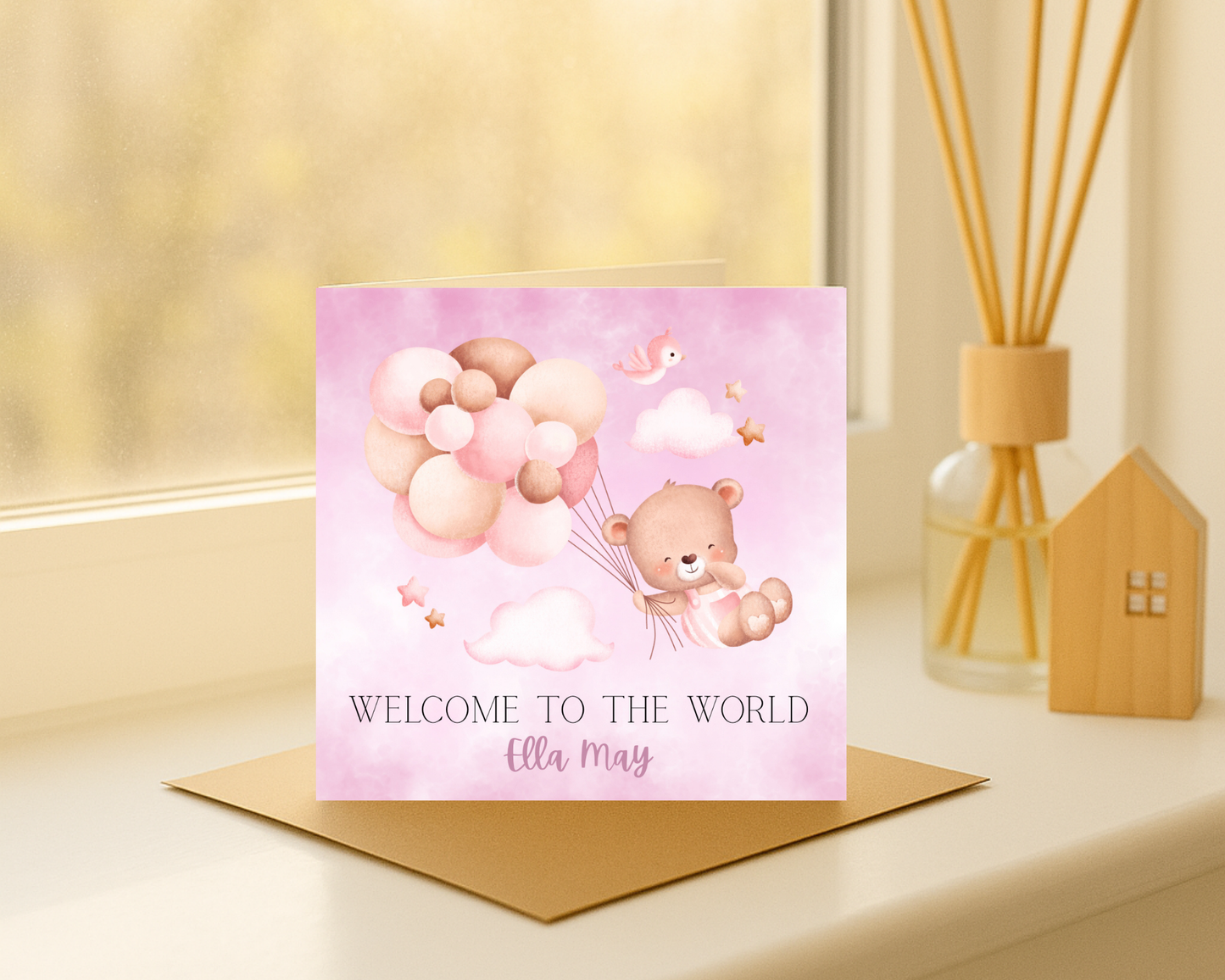 Welcome to the world Baby Card