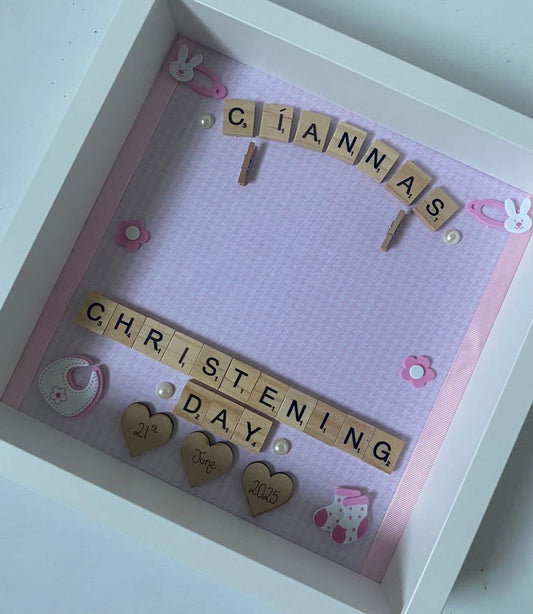 Christening Frame-With Photograph