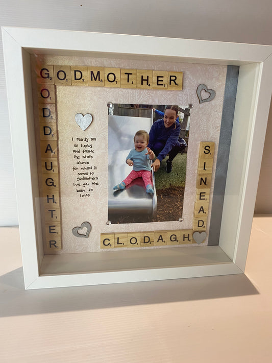 Godmother/Godfather Frame-With Photograph & Short Poem