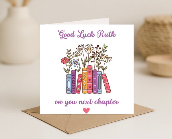 Good Luck Card