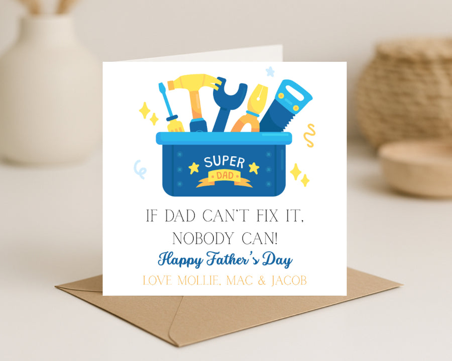 Handy Man Fathers Day Card