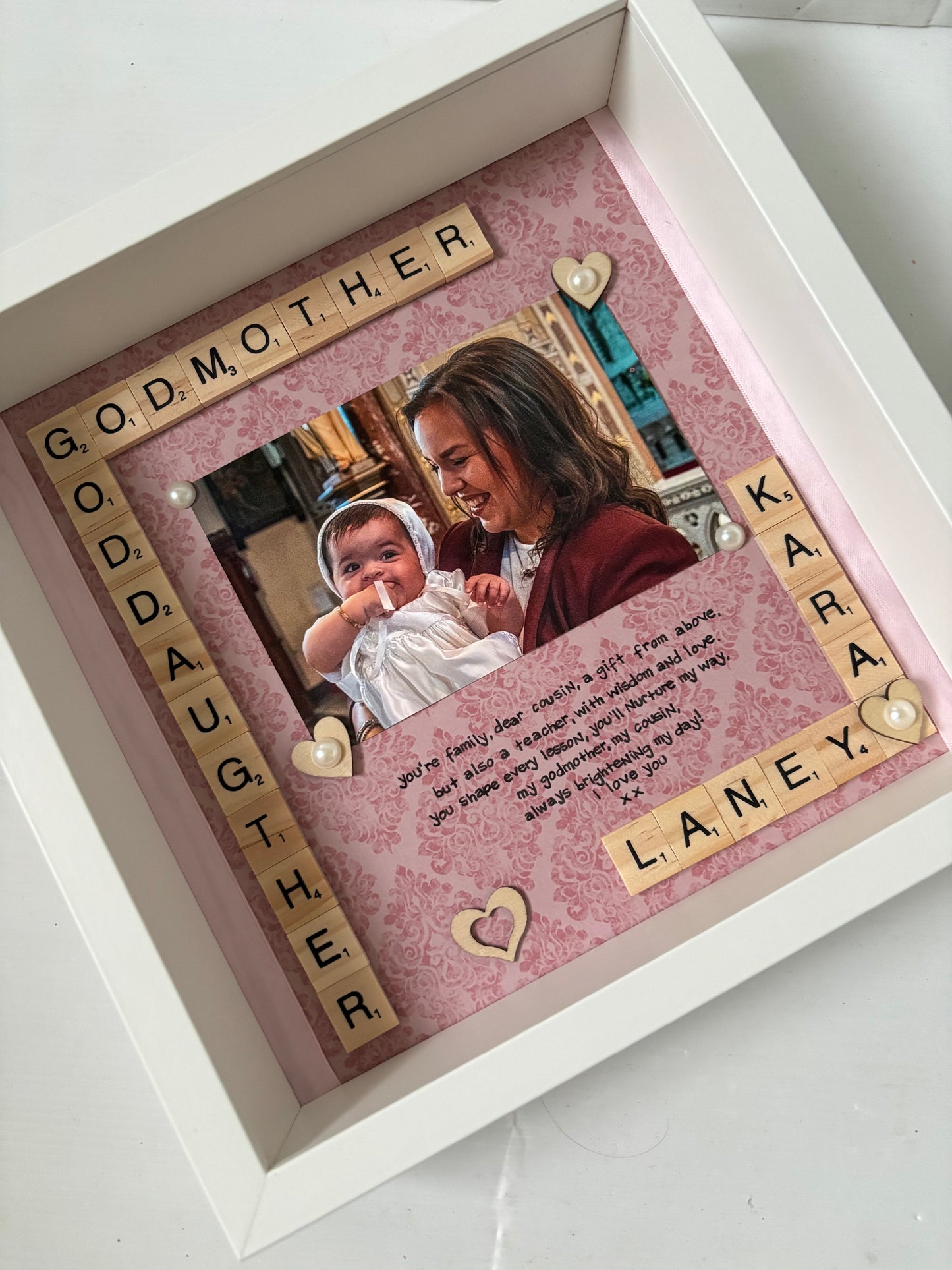 Godmother/Godfather Frame-With Photograph & Short Poem