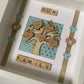Personalised family tree frame 