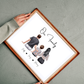 Personalised Family Framed Print
