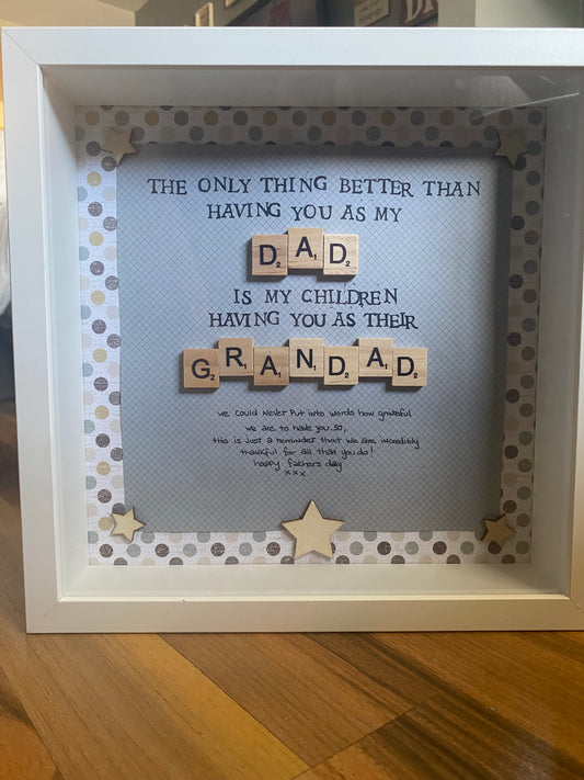 Dad-grandad frame/Partner-Dad Frame