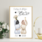 Bridesmaid/Maid of Honour Framed Print