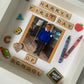 Personalised first day of school frame. Handmade in Ireland 