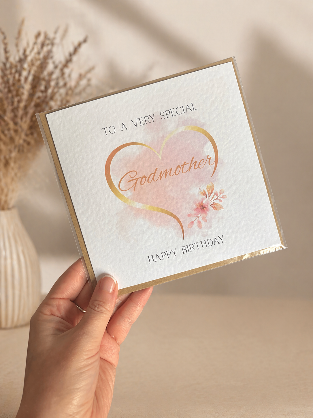 Godmother Birthday Card