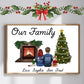 Family Christmas Framed Print