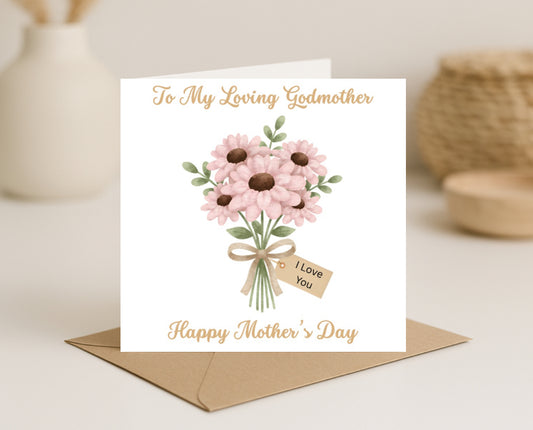 Mothers Day Card-Mother/Grandmother/Godmother