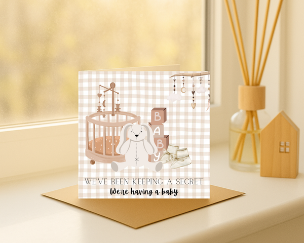 We’re having a baby card