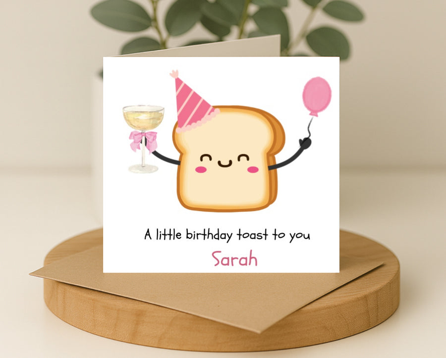 Birthday Toast Card
