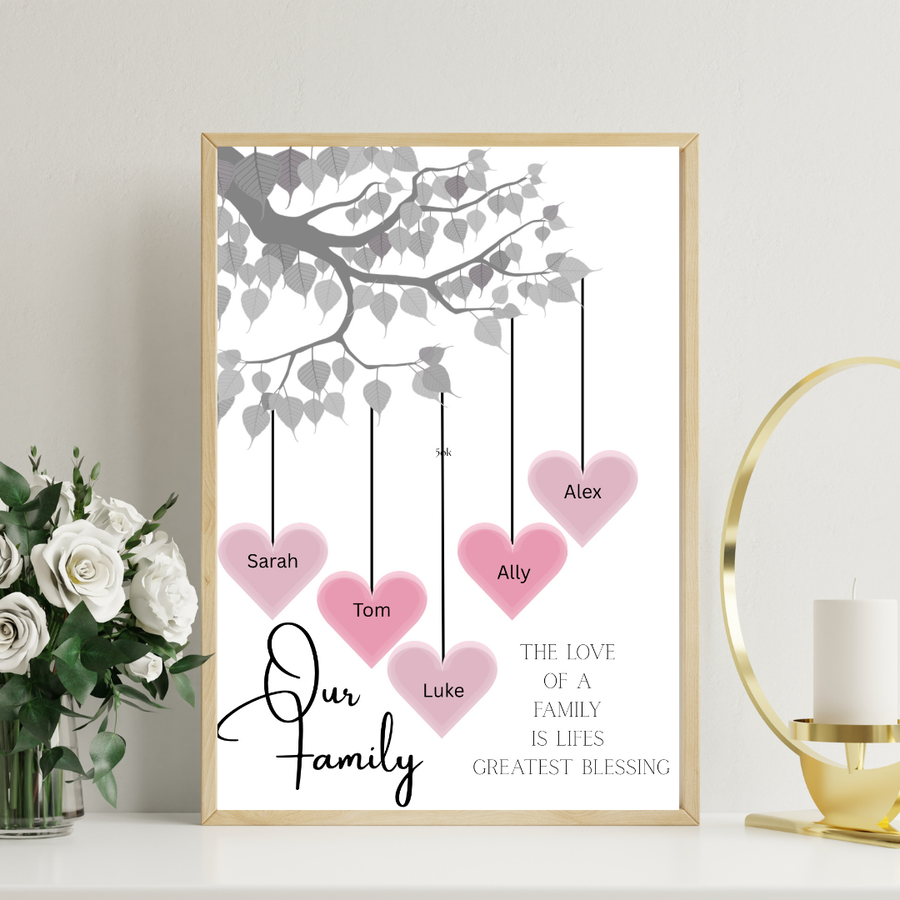 Family Tree Framed Print