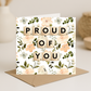 Proud of you card