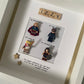 Personalised Female superhero Lego frame. A unique way to remind her she’s strong and fierce and she is a hero 