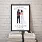 Personalised Couple Wedding Print