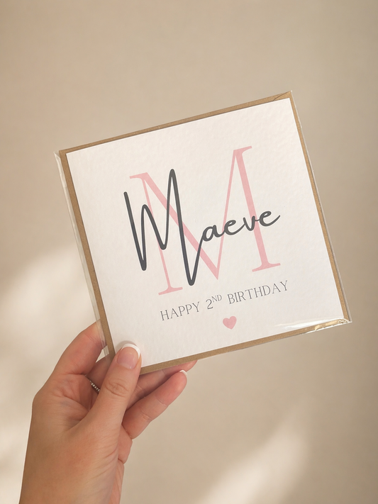 Name Birthday Card