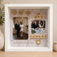 Wedding Frame-With Two Photos and Quote