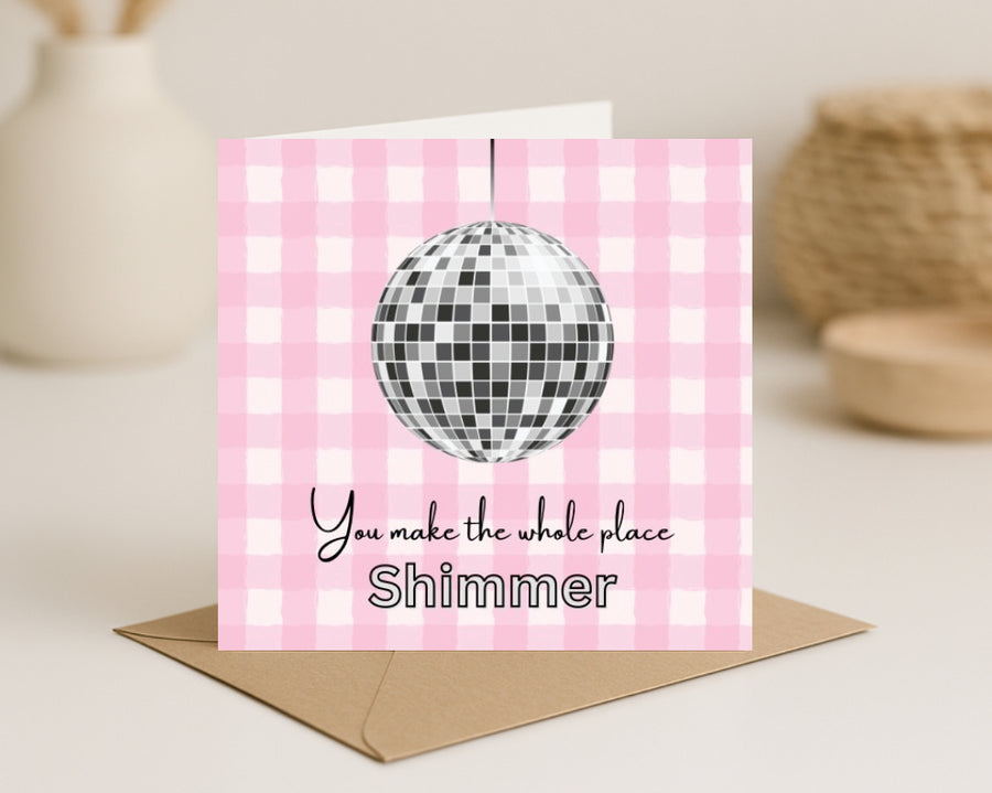 Taylor Swift inspired card